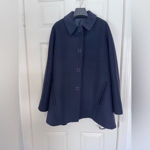 Acne Studios women’s ACEL PAW15 coat | Navy | Size 38